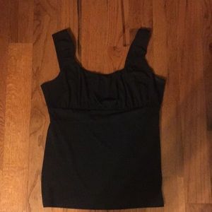 Ann Taylor Black Tank Top Medium
